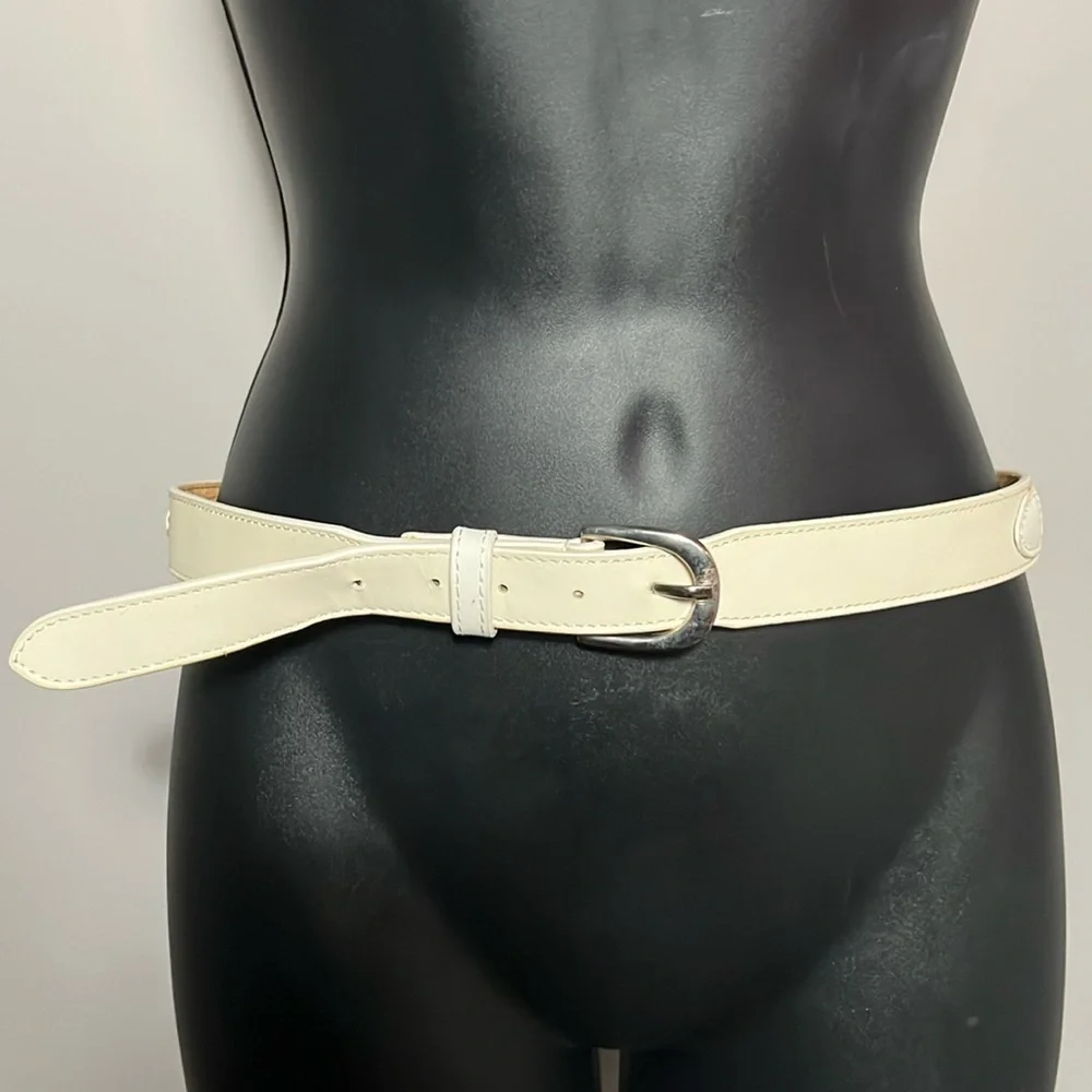 Urban Outfitters Small Leather Cassidy Beaded Western Belt